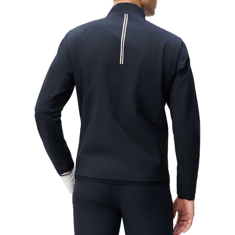 Men's FILA Jackets Men's Legend Blue Stand Collar Moderate