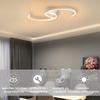 LED-Deckenleuchte - NETTLIFE - 24W 60 cm - Warmweiß 3000K - Metall - Skandinavischer Stil
