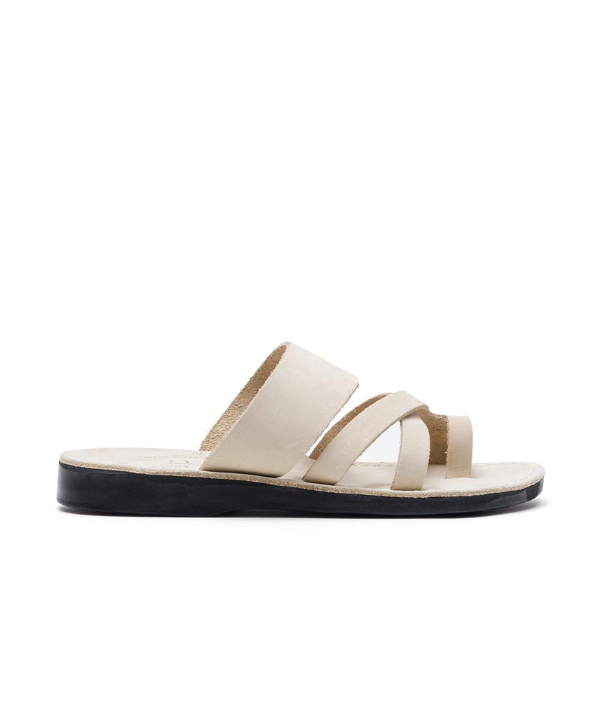 Jerusalem Sandals 8Nn The Good Shepherd-White Nubuck