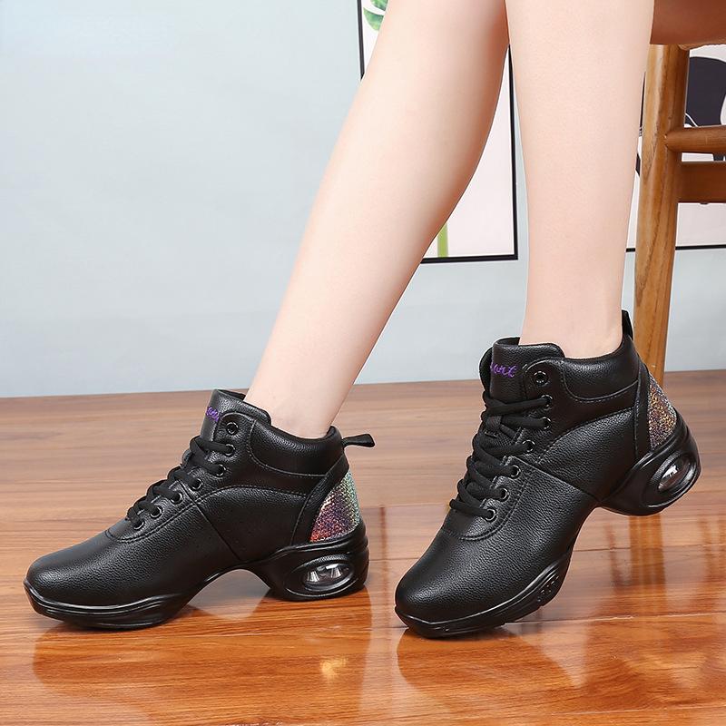 Women Dancing Boots Jazz Dance Shoes High Quality Soft Women's Ballroom Modern Dancing Shoes Ladies Dance Boots Sports Boots