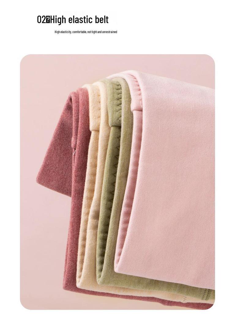Women's German Cashmere Silk Thermal Underwear Suit - Self-Heating, Velvet-Lined for Autumn/Winter, 37°C Constant Temperature