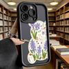 Floral Bear Hyacinths Luxury Anti-Slip TPU Phone Case For Xiaomi Redmi Note 15 14 13 12 11 10 9 Pro Full Protective Cover
