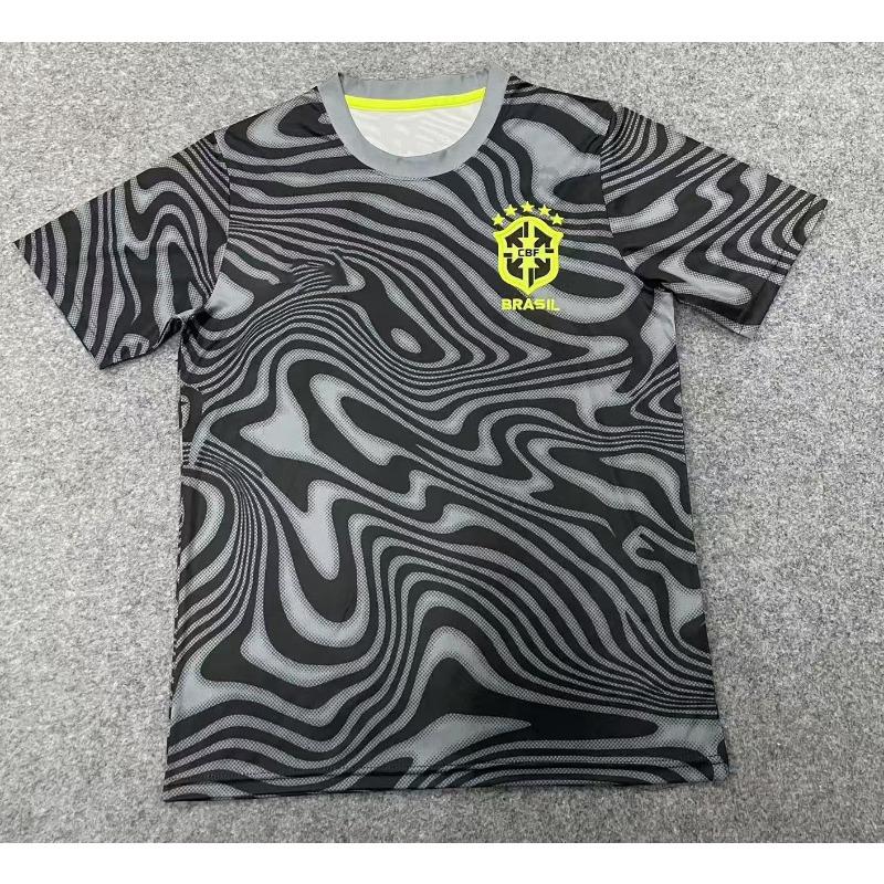 Maillots de Football Édition Spéciale en Gros Paris Ajax Real Madrid Inter Mibasa Argentine Brésil Maillots à Manches Courtes