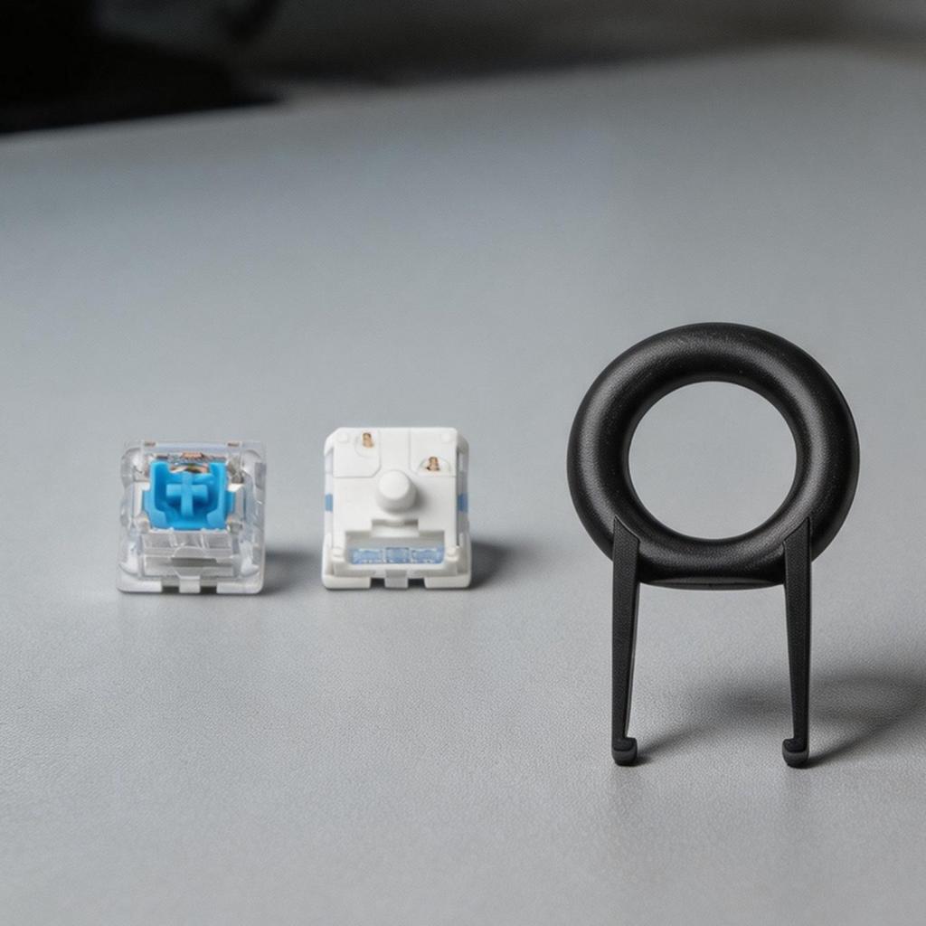 Optimized Stem Design Mechanical Switches 3-pin Tactile RGB Keyboard