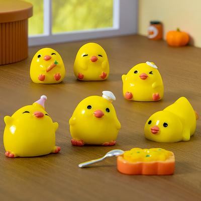 Micro-landscape Decorative Items, Chef's Duckling Home Desktop, Creative Car Resin Craft Decorative Items