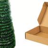 Árvore de Natal Escalável 1,5m Ornamento Festivo Falsa Dobrável Para Decoração da Temporada de Férias de Inverno Interior Varanda Quintal