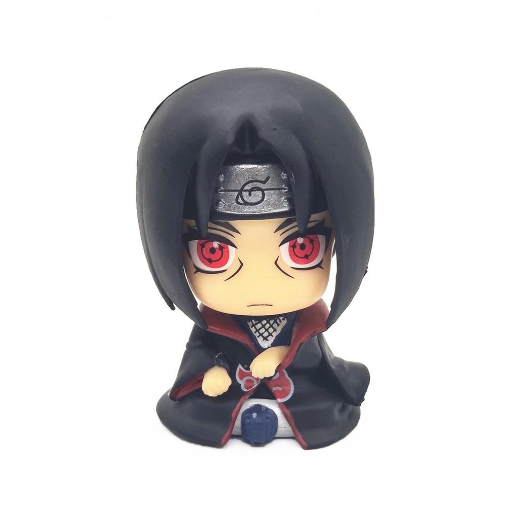 Cute Q Version Sitting Naruto Kakashi Sasuke Itachi Car Decoration