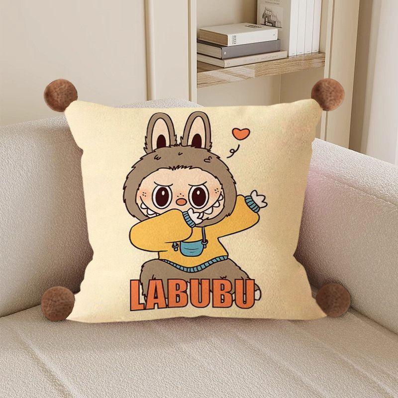 Peripheral Series Throw Pillow Cartoon Doll Throw Pillow, Pillow Cushion Gift, Backrest Cushion Pillow