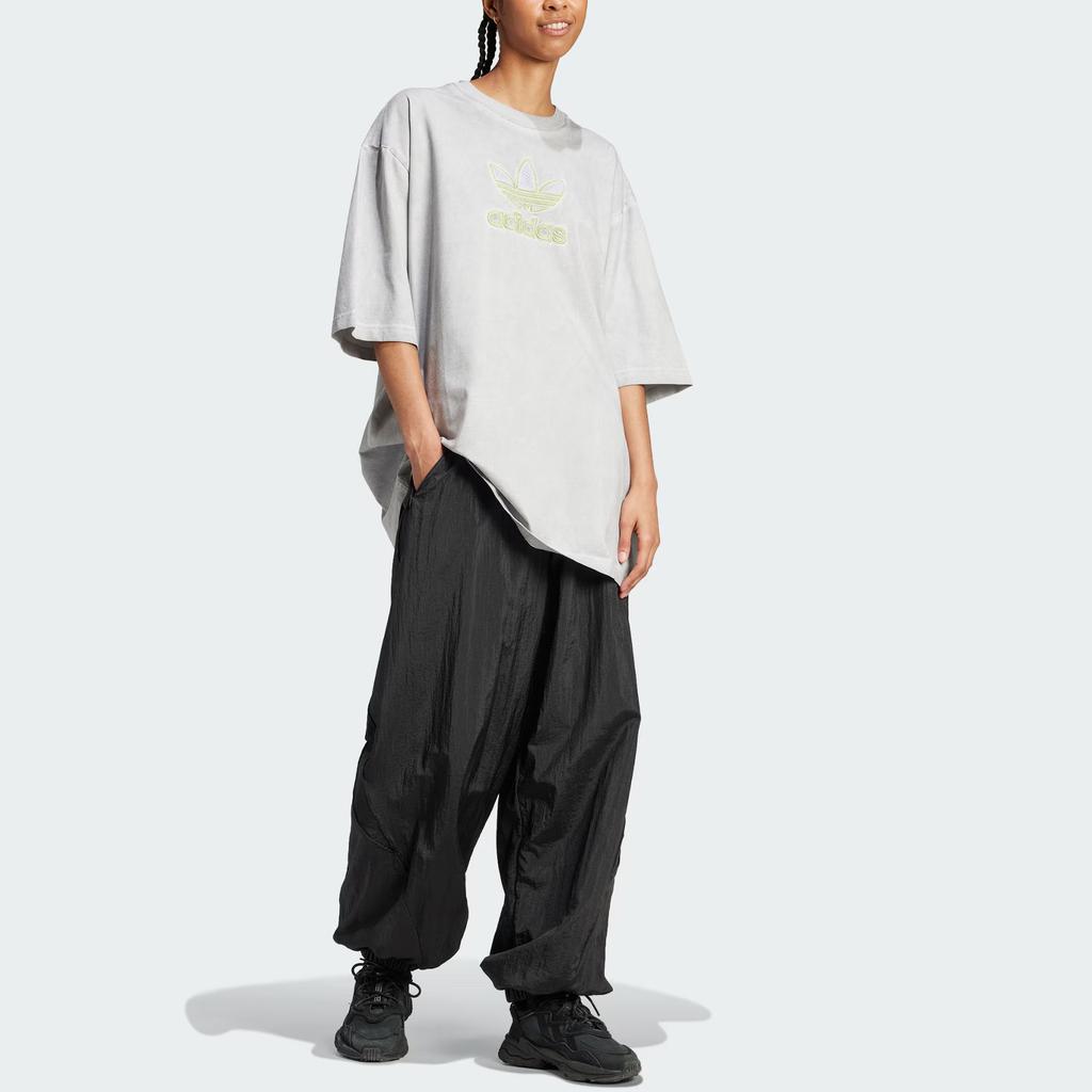 Adidas Originals Adilenium Season 2 Washed Oversized Trefoil Tee Gender Neutral JM9248