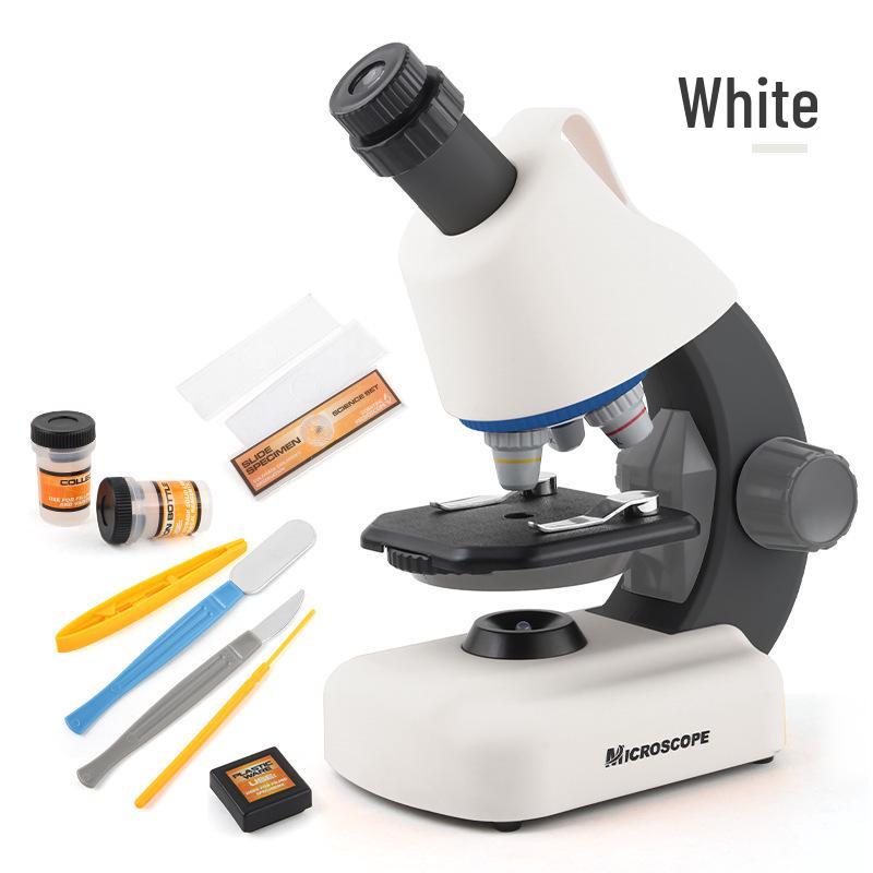 Kids' Portable Microscope Kit: Science Education Toy for Primary School Experiments