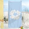 Print D-Denim T-Tear Towel Drying Bath Towel Applicable To Light Swimming Camping Yoga Beach Out