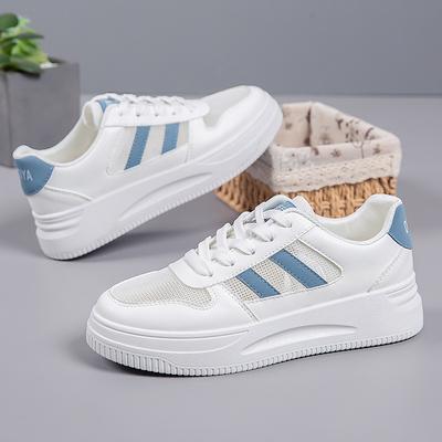 Women's  White Shoes Breathable Platform Lightweight  New Summer Mesh Casual Sneakers High-quality Designer Women's Shoes
