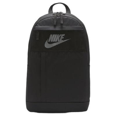 Polyester Backpack Regular Unisex Black Casual