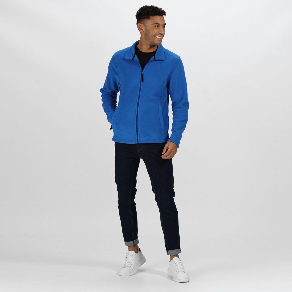 Regatta Mens Plain Micro Fleece Full Zip Jacket (Layer Lite)