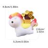 Lucky Money Horse Car Dashboard Ornament Cute Rocking Pony Figurine