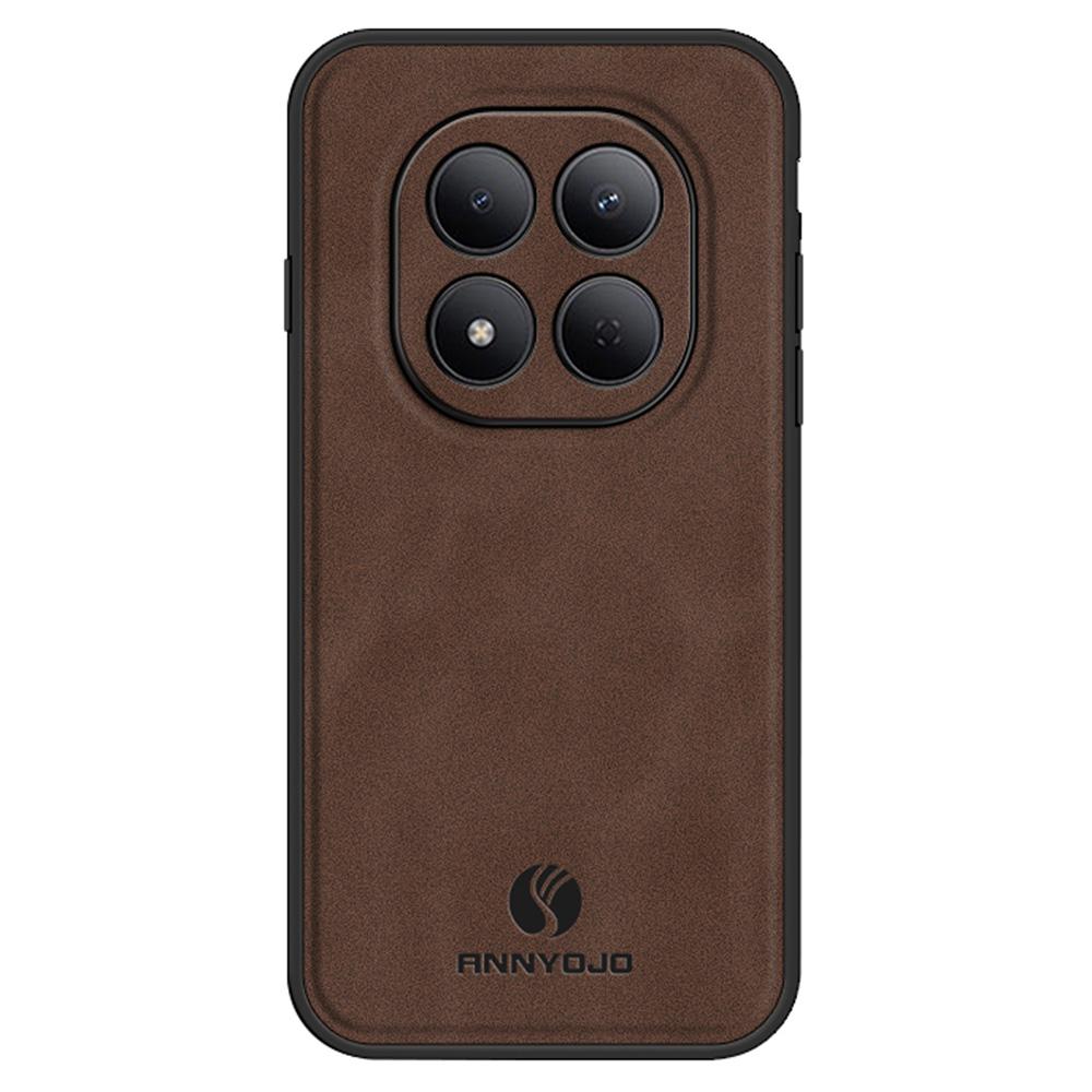 ANNYOJO For Xiaomi Redmi Note 15 Pro 5G (Global) Case PU Leather + PC + TPU Anti Drop Phone Back Cover