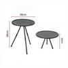 1 Stück Outdoor Kleiner Runder Tisch Camping Klapptisch Tragbarer Verstellbarer Leichter Tisch Angeln Zuhause Campingausrüstung