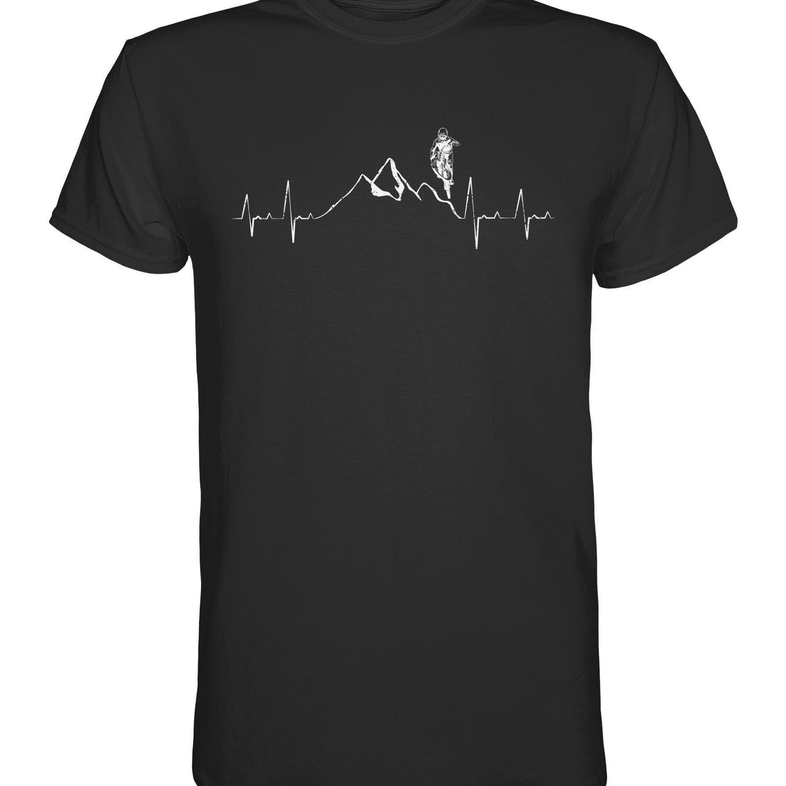 Mountain bike cyclist mountain biking cycling - Premium Shirt 4XL