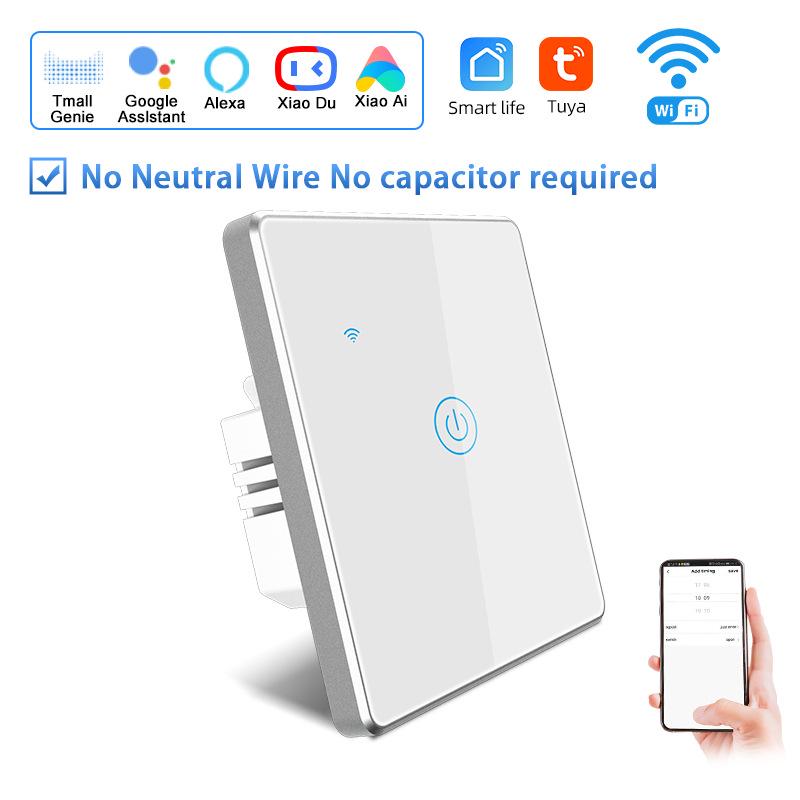 Graffiti EU Smart WiFi Touch Switch with Alexa Voice Control