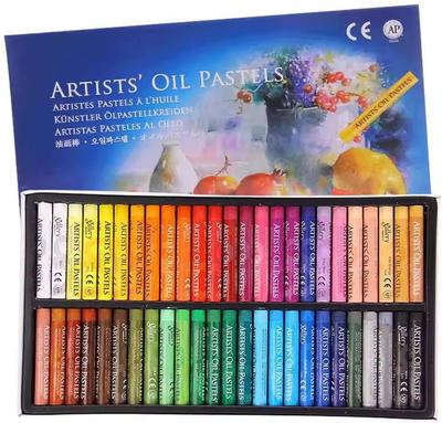Artist Oil Pastel Set 12/25/50 Professional Painting Drawing Graffiti Art Crayons Washable Round Non Toxic Sticks