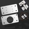 Stainless Steel with Screws Hardware Tools Home Improvement Cabinet Hinges Hinge Repair Plate
