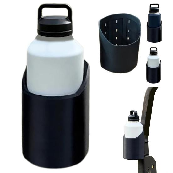 Magnetisk flaskeholder 3D-printet kraftig kjøleskap traktor yacht bobil gaffeltrucker buss gressklipper lastebil 46/50/64 oz vannflaskemontering drikkeholder