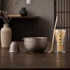4 Pieces Tea Set Traditional Matcha Cooking Kit with Whisk Holder Authentic