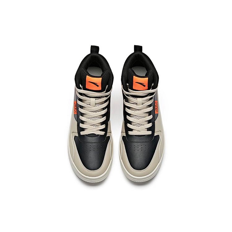 Anta Life Collection Textile, Synthetic Leather Abrasion Resistant Thermal Coverage Slip Resistant High top 912038010-12
