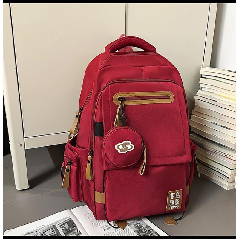 School Bag New High Value Niche Design Backpack Couple Lightweight Simple Travel Large Capacity Backpack