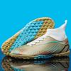 Professional Sports Soccer Shoes Men's High Top Student Teen Male TF Broken Nails Girl Training Adult Game