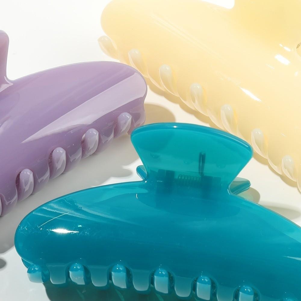 Solid Color Shark Clip Large Hair Clip Fashion Hairpin Hair Accessories