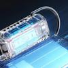 Dual Light Source Mini Keychain Light Waterproof Emergency Work Lights  Emergency Use