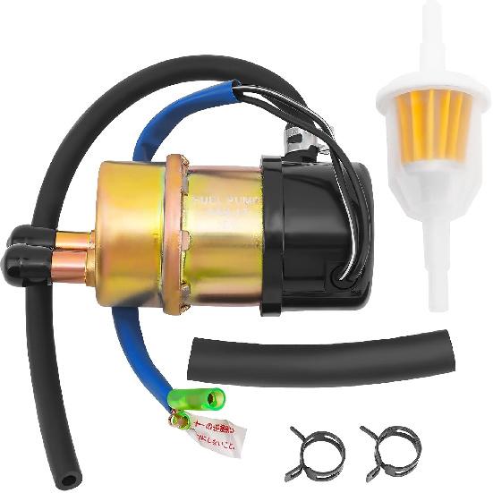 Road Passion 12v 60LPH Electric Fuel Pump for Kawasaki Mule 3010 KAF620E 4x4 2001-2008 / Mule 3010 KAF620H 4x4 2003-2008 / Mule 3010 KAF620J 4x4