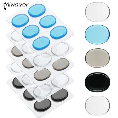 Miwayer 30 Pieces Drum Dampeners Moon Gels Silicone Gel Pads Soft Drum Dampeners for Drums Cymbals Tone Control, 30 Pieces
