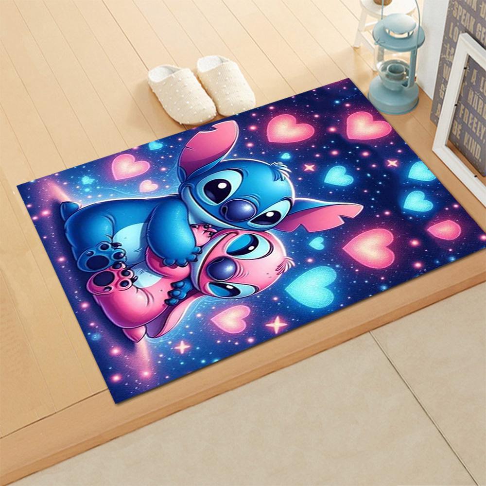 Stitch Angelic Fantasy for Living Room rug, Bedroom, Study Room, Hallway Decoration, Perfect for Home Decoration or Holiday Gifts