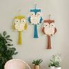1pc Creative Home Wall Decor Tapestry Wall Decor Hand-woven Owl Tapestry Suitable for Gifts To Friends and Family