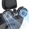 Car Double Car Independent 3 Levels of Powerful For Sleeping In the Heat Stroke Headrest USB Car Quiet Back Air Electric Easy Japanese Instruction