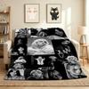 Billie Eilish Collage Flannel Blanket Throw Blanket Soft Warm Sofa Bed Camping home Decor Unique Christmas Gift C926609