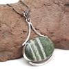 Zebra Jasper Gemstone Handmade Women's Unisex Silver Jewelry Pendant 2.5