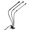 LED Grow Lights Full Spectrum Clip On Indoor Plant Growing Light with Gooseneck 3 Timer 10 Dimmable Levels 3 Light
