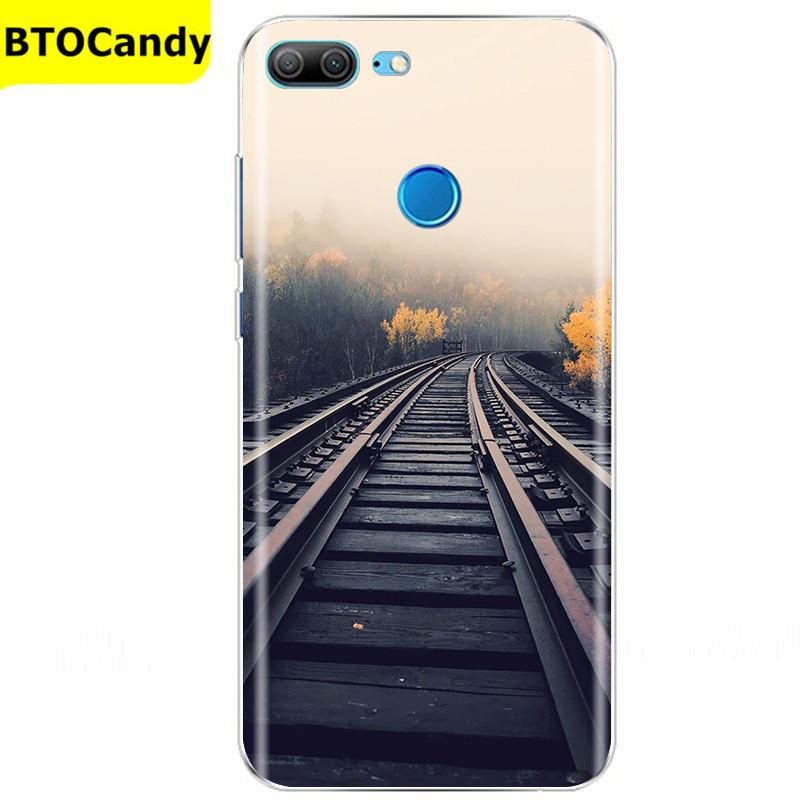 Etui For Honor 9 Lite Etui Kwiat Miękki Silikon Couqe Etui na Telefon Huawei Honor 9 Lite Etui Na Tył Honor9 9lite Coque Funda