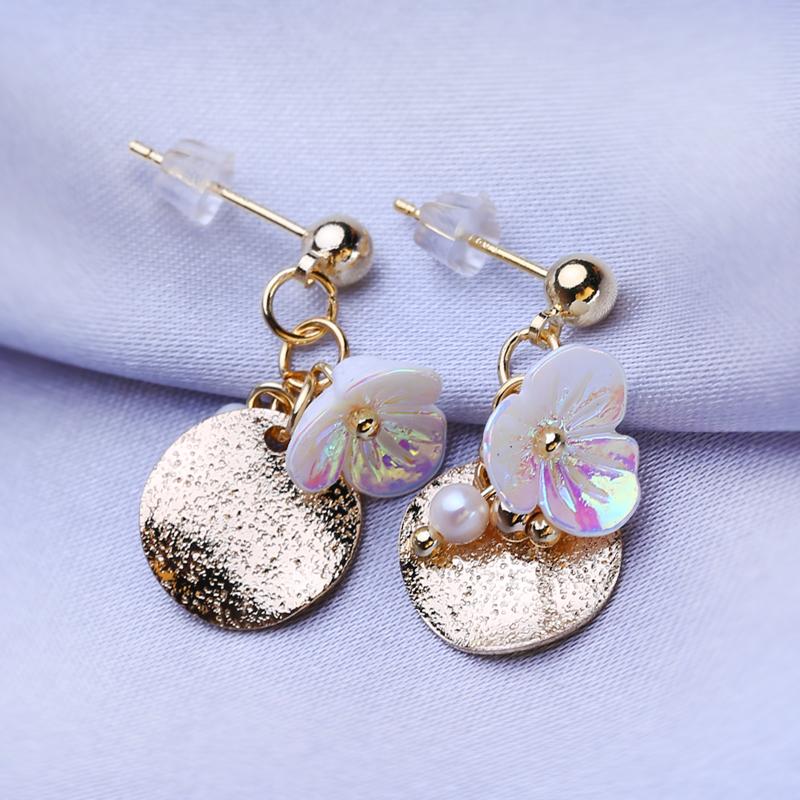 

FEEYOO висячие серьги для женщин, популярные модные длинные серьги, ювелирные изделия A золотой