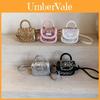 Bolsa de Ombro Feminina com Lantejoulas em Material PU para Uso Diário e Estilo Trendy de Primavera
