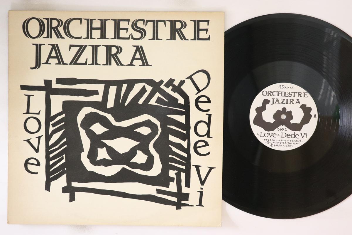 

12inch Record ORCHESTRE JAZIRA - Love DIG1 Earthworks 1982 UK World Music Used