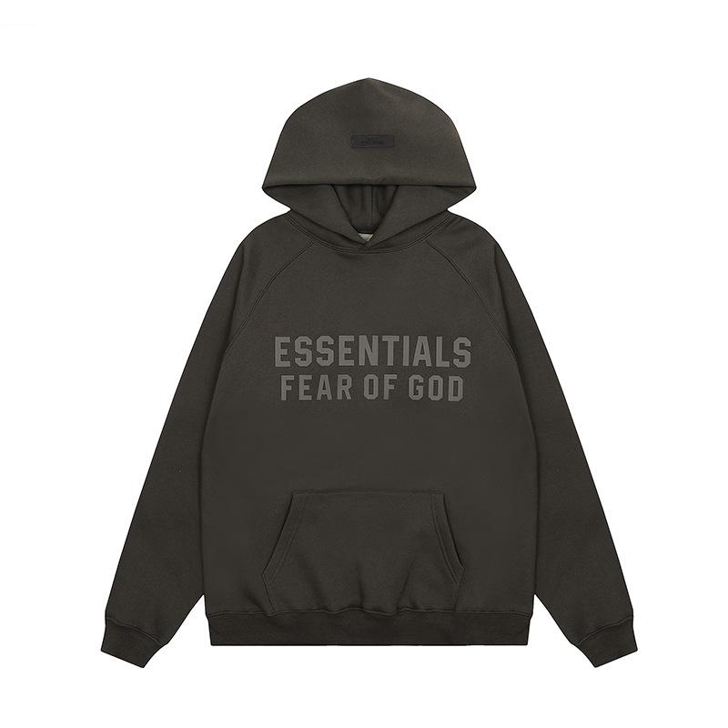 FOG Essentials Unisex 3D Silicone Print Hooded Sweatshirt