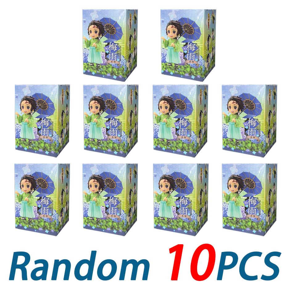 Latest   Figurine Plum Rain Series Kochou Shinobu Tomioka Giyuu Kanroji Mitsuri Desktop  Figurine Present For Kids