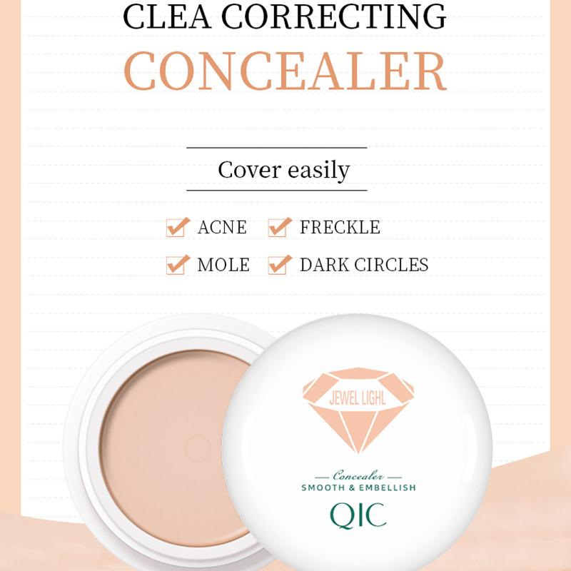 Makeup Soft Skin Concealer Foundation Cream Is Fine and Smooth To Cover Acne Spots and Black Eye Circle Concealer