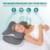 Cervical Neck Pillow for Neck Shoulder Odorless Memory Foam Pillow Soft Silk Cover Ergonomic Orthopedic Neck Support Pillow Gift