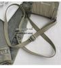 Women's Nylon Canvas Crossbody Handbag - Mini & Lightweight for Autumn/Winter