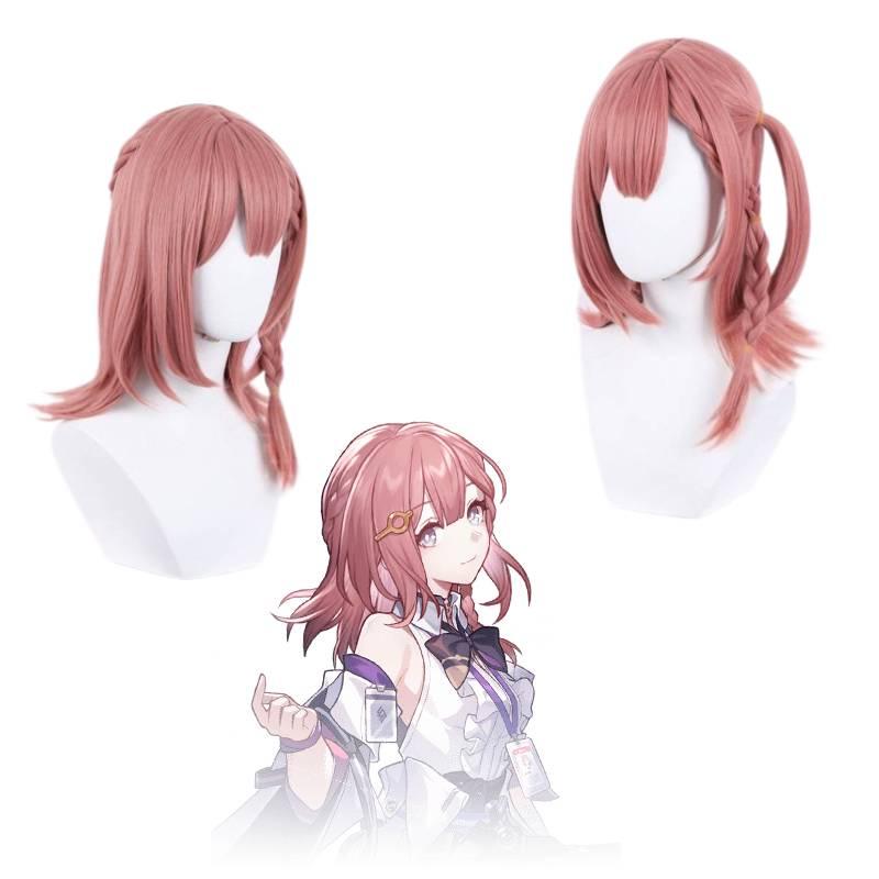 Honkai Star Rail Asta Cosplay Wig In Special Pink Color
